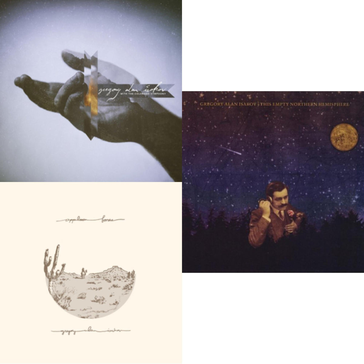 Gregory Alan Isakov - With The Colorado Symphony & This Empty Northern Hemisphere & Appaloosa Bones (Brown LP Vinyl)