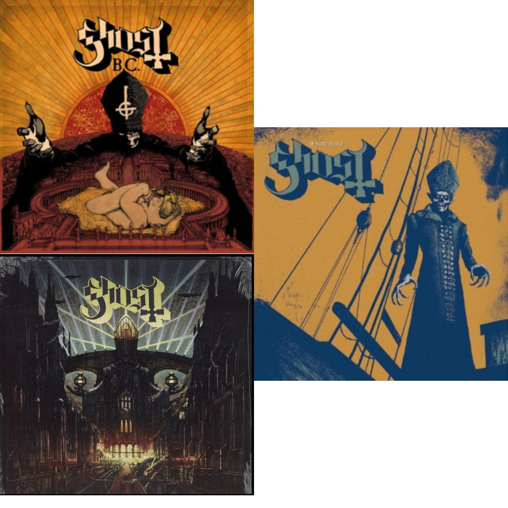 Ghost B.C. - Infestissumam & If You Have Ghost & Meliora - LP Vinyl Bundle