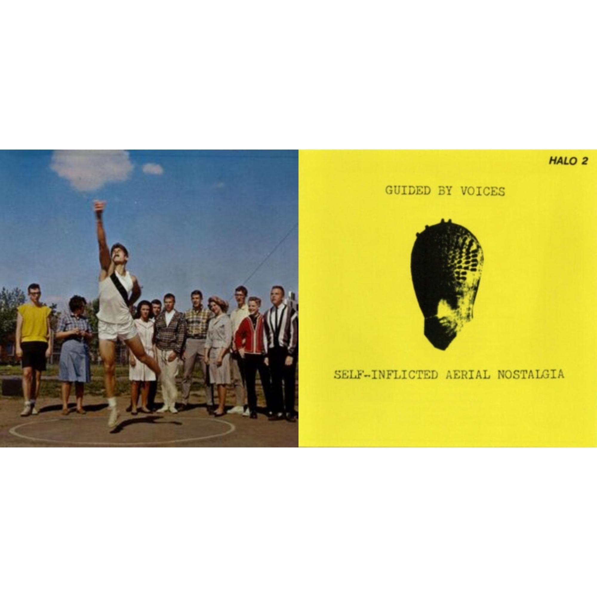 Self-Inflicted Aerial Nostalgia (Clear Yellow LP Vinyl) & Nowhere To Go But Up