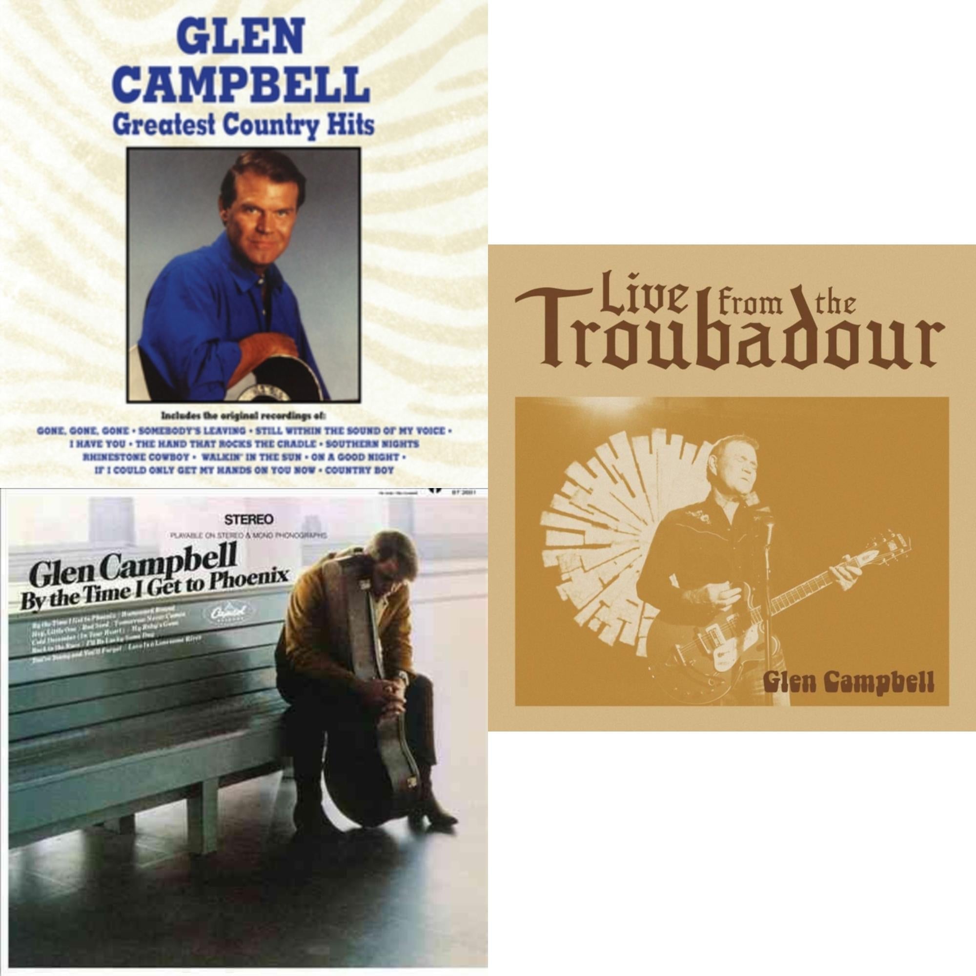 By Time I Get To Phoenix & Greatest Country Hits & Live From The Troubadour (2LP)