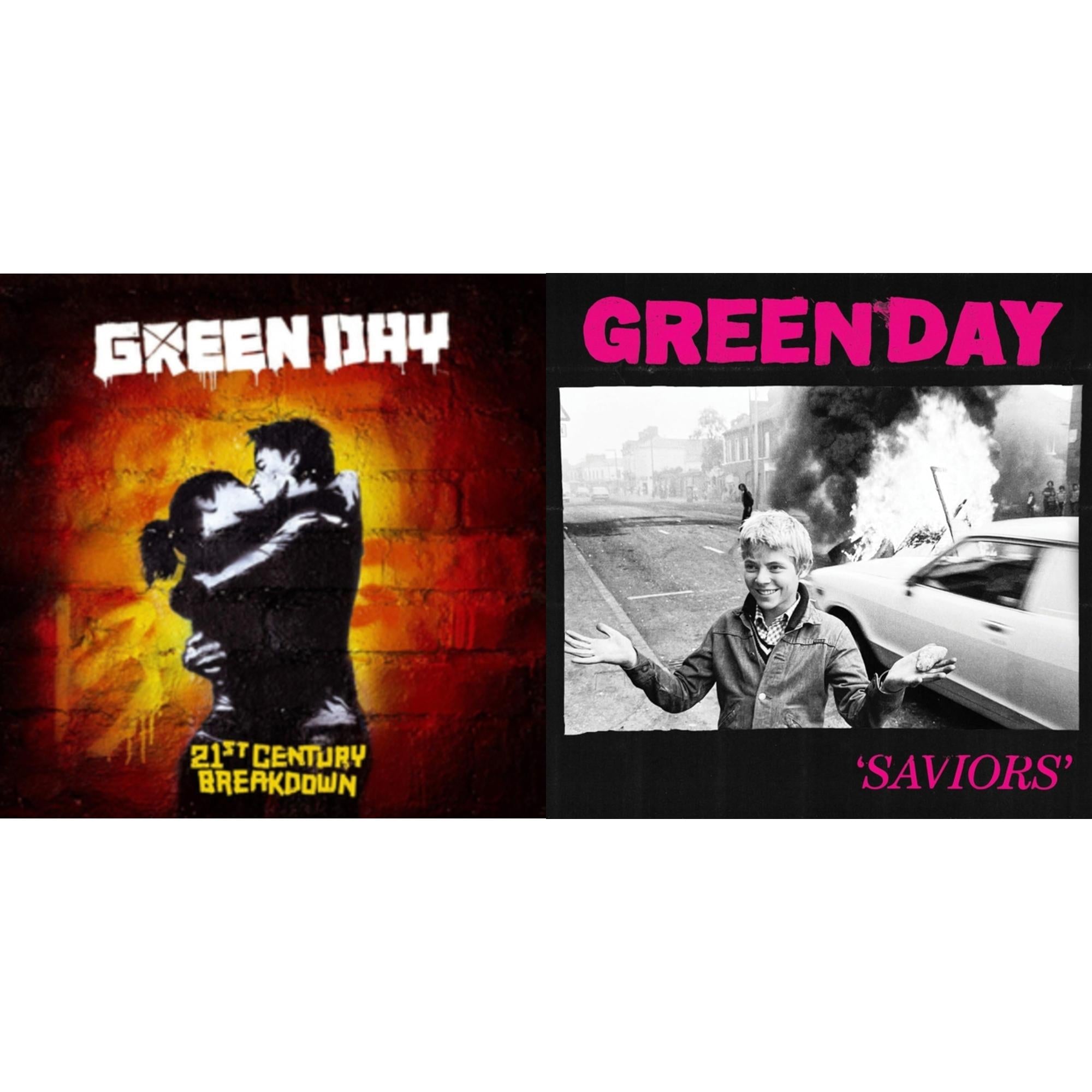 Green Day - Saviors (180G/Deluxe LP Vinyl) & 21St Century Breakdown