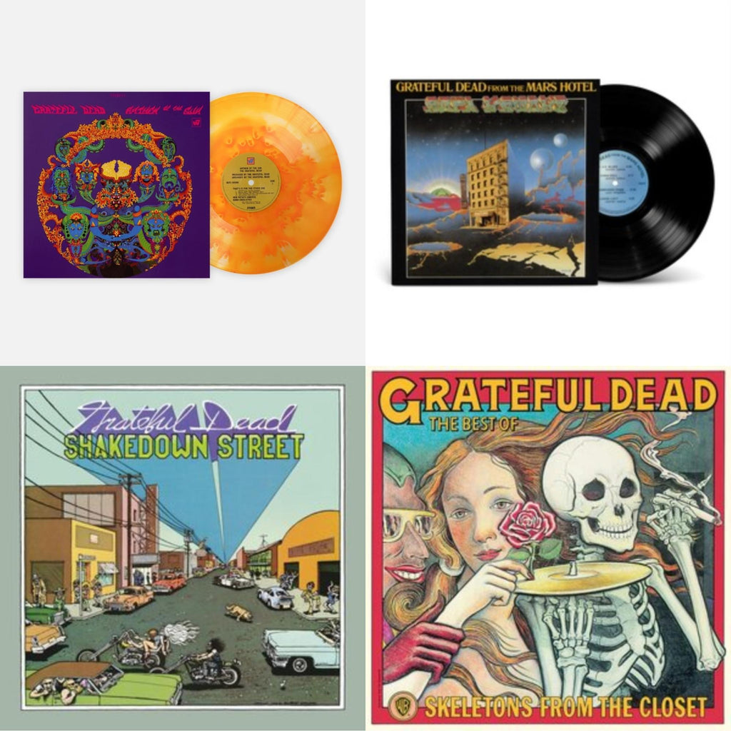 Grateful Dead - Anthem Of The Sun (Noonday Sun LP Vinyl) & From The Mars Hotel (50Th Anniversary/Remaster) & Shakedown Street & Skeletons From The Closet: The Best Of Grateful Dead