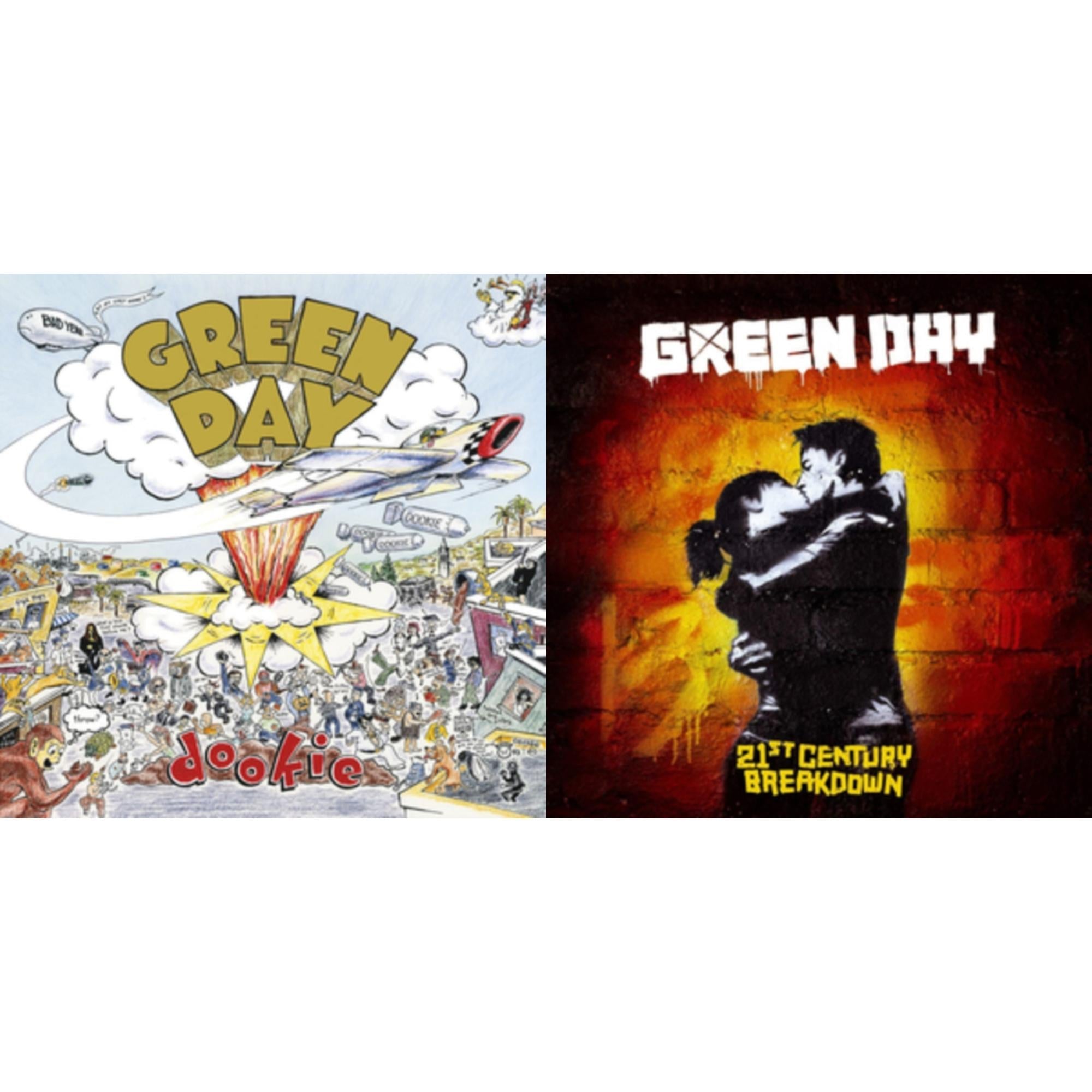 Green Day - Dookie & 21St Century Breakdown - LP Vinyl Bundle