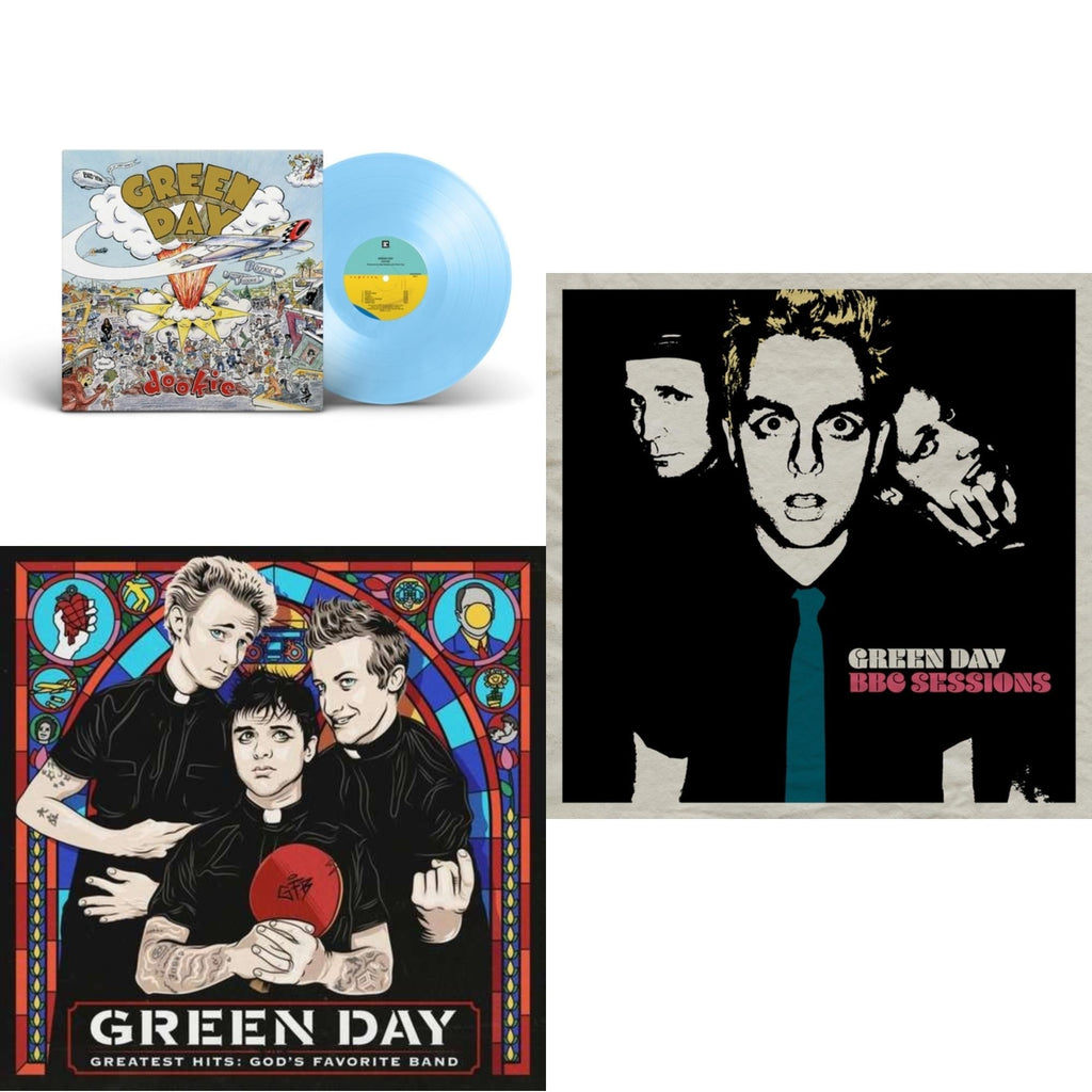 Dookie (X) (Baby Blue LP Vinyl) & Bbc Sessions (X) (2LP) & Greatest Hits: God's Favorite Band (X)