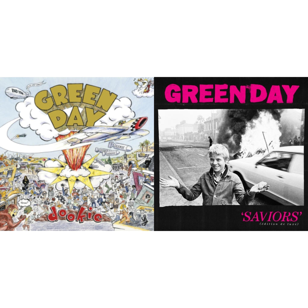 Saviors (Edition De Luxe/2LP/Hot Pink W/ White Splatter Vinyl) & Dookie