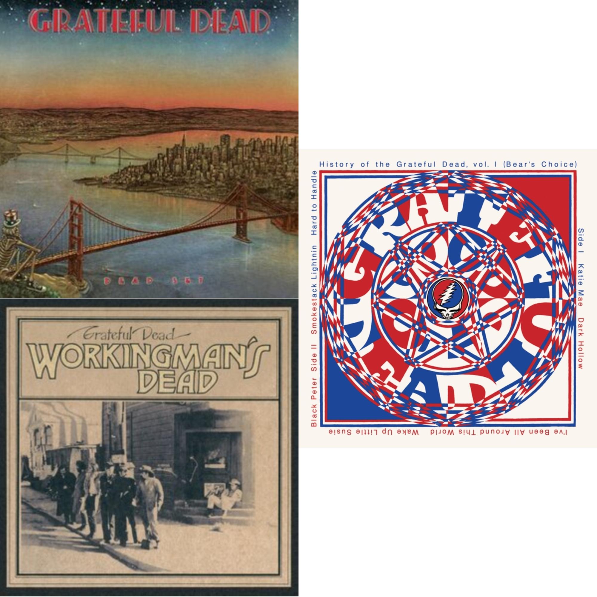 Dead Set (X) (2LP) & History Of The Grateful Dead Vol. 1 & Workingman's Dead (180G)