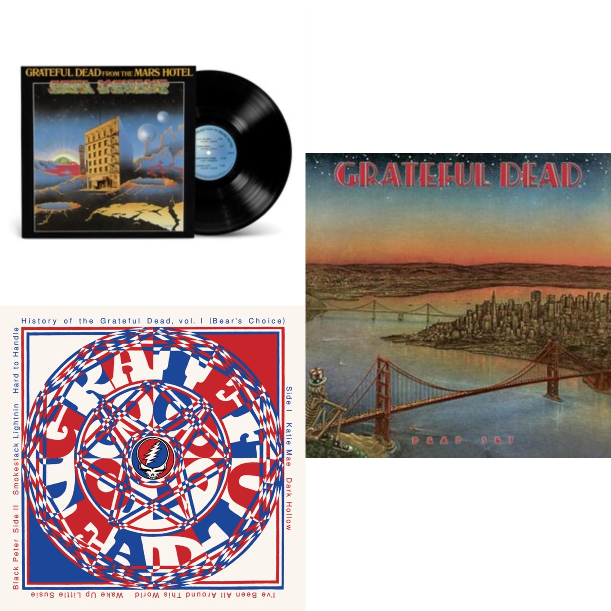 From The Mars Hotel (50Th Anniversary/Remaster) & Dead Set (X) (2LP) & History Of The Grateful Dead Vol. 1