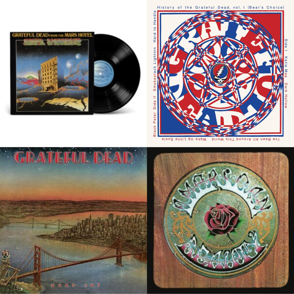 From The Mars Hotel (50Th Anniversary/Remaster) & Dead Set (X) (2LP) & History Of The Grateful Dead Vol. 1 & American Beauty
