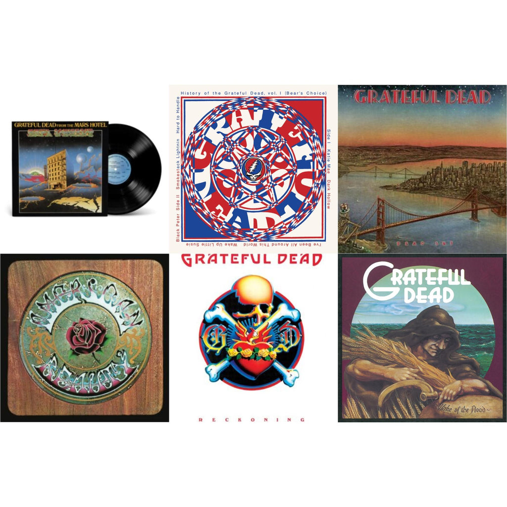 From The Mars Hotel (50Th Anniversary/Remaster) & Reckoning (2LP) & Dead Set (X) (2LP) & Wake Of The Flood (50Th Anniversary Remaster) & History Of The Grateful Dead Vol. 1 & American Beauty