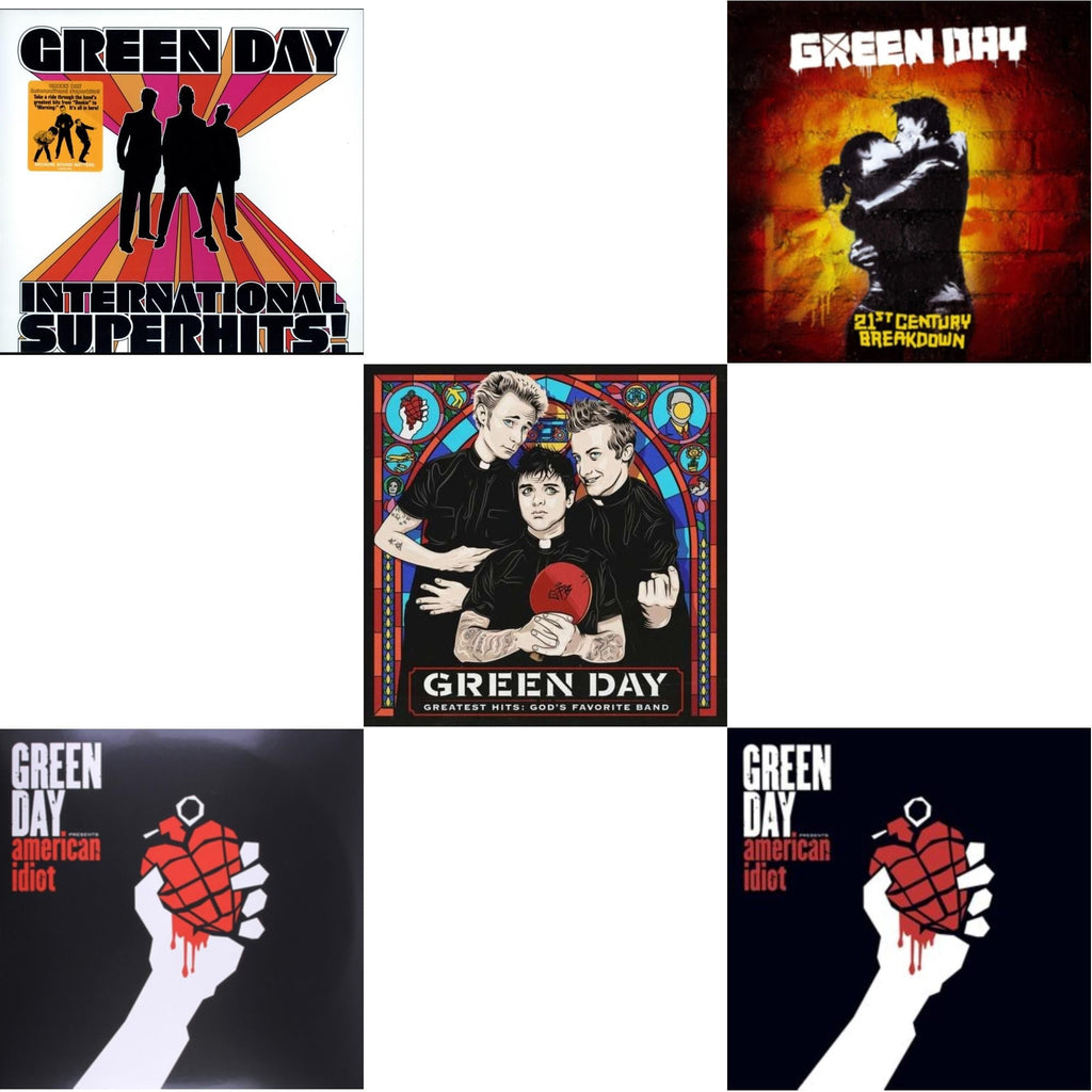 International Superhits & American Idiot & Greatest Hits: God's Favorite Band (X) & 21St Century Breakdown & American Idiot (W/Poster)