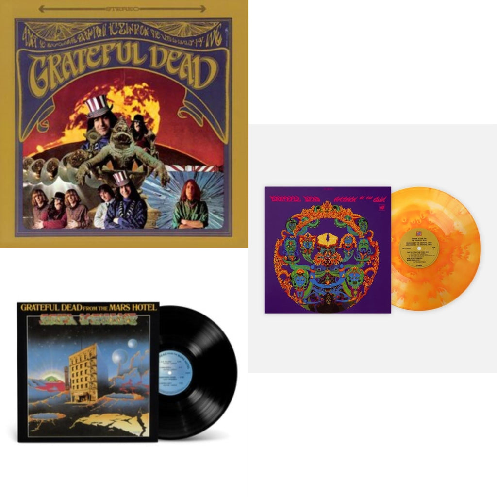 Grateful Dead - Anthem Of The Sun (Noonday Sun LP Vinyl) & From The Mars Hotel (50Th Anniversary/Remaster) & Grateful Dead
