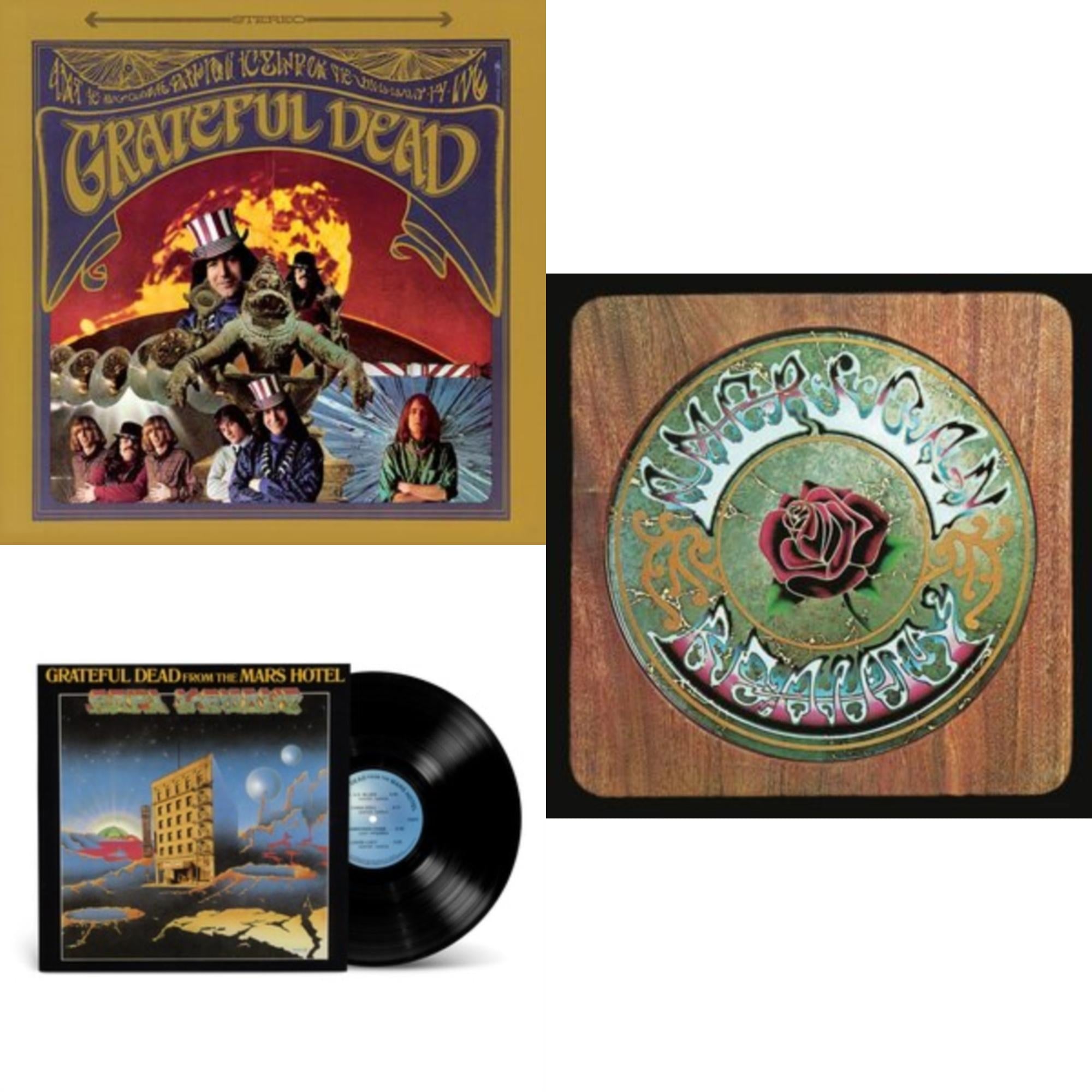 Grateful Dead - From The Mars Hotel (50Th Anniversary/Remaster) & Grateful Dead & American Beauty - LP Vinyl Bundle