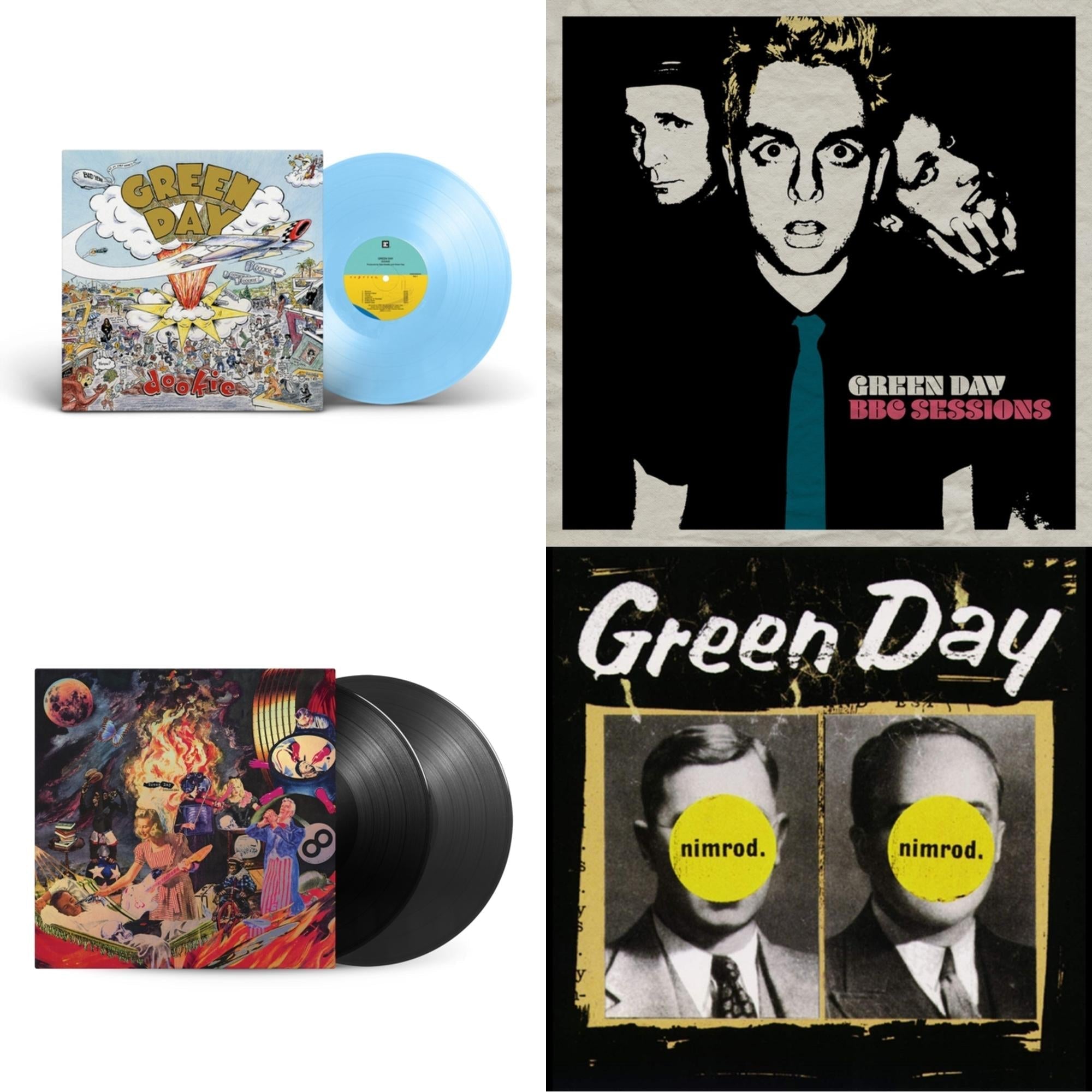 Dookie (X) (Baby Blue LP Vinyl) & Bbc Sessions (X) (2LP) & Insomniac (25Th Anniversary/2LP) & Nimrod
