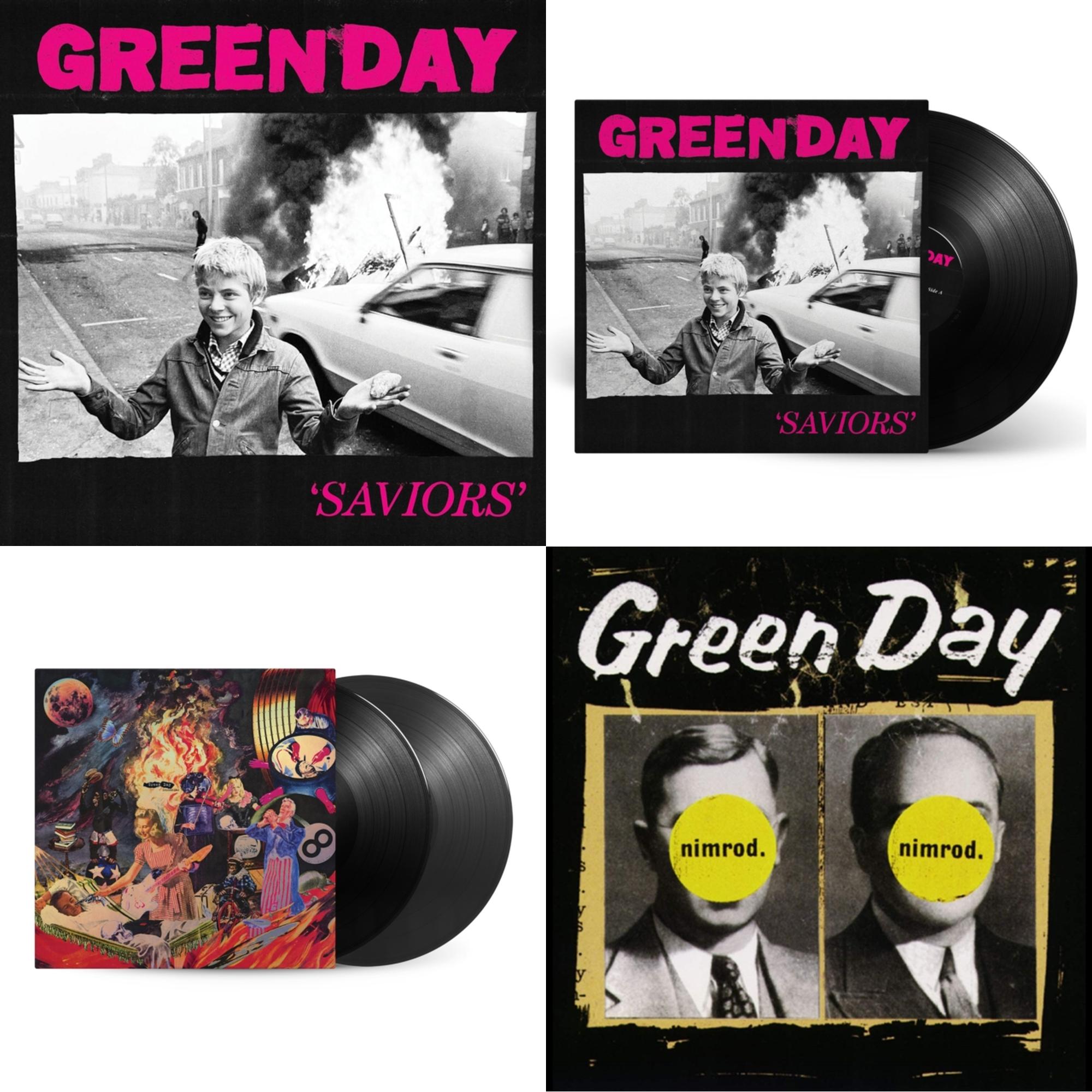 Saviors (180G/Deluxe LP Vinyl) & Saviors & Insomniac (25Th Anniversary/2LP) & Nimrod