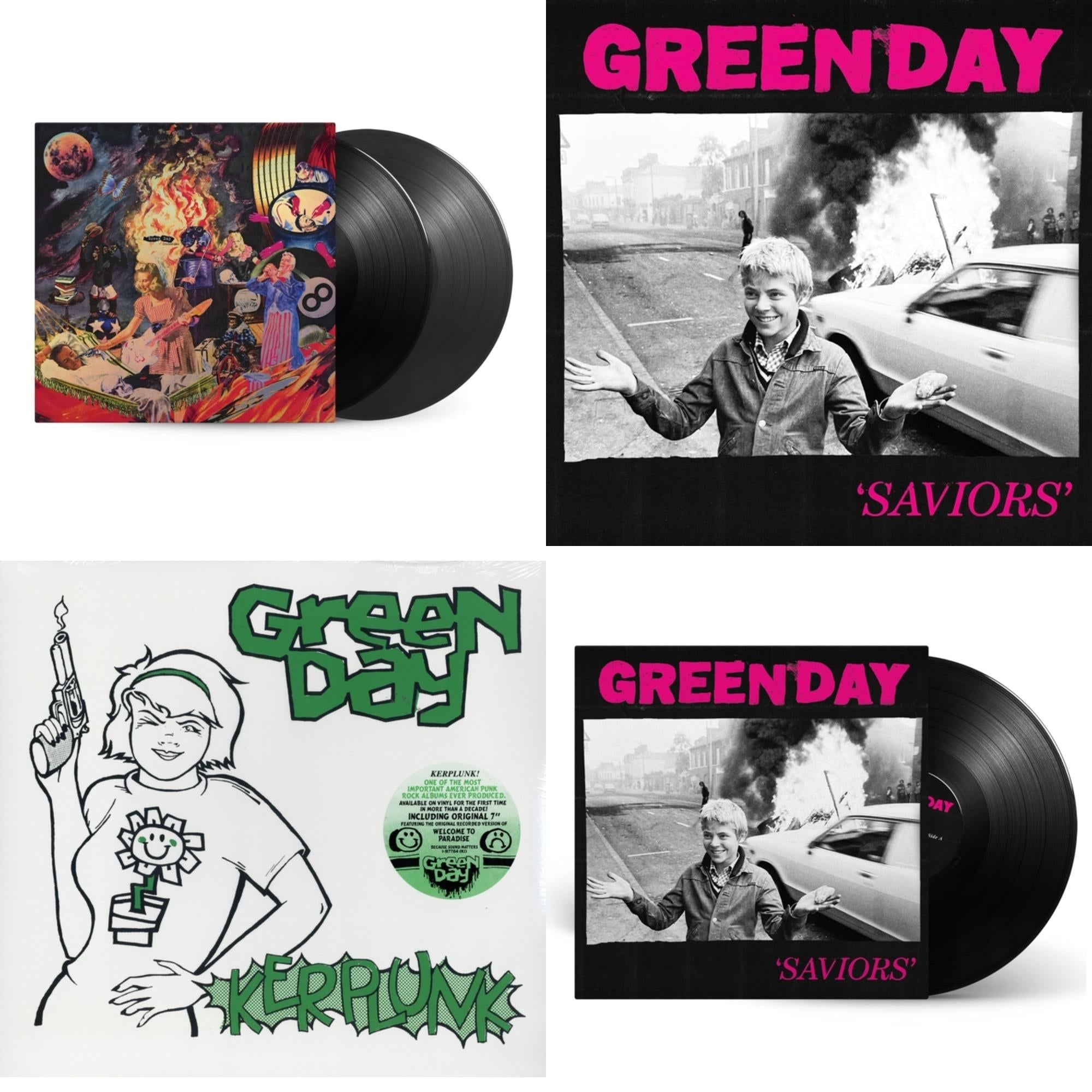 Saviors (180G/Deluxe LP Vinyl) & Saviors & Insomniac (25Th Anniversary/2LP) & Kerplunk (120G/7Inch Single)