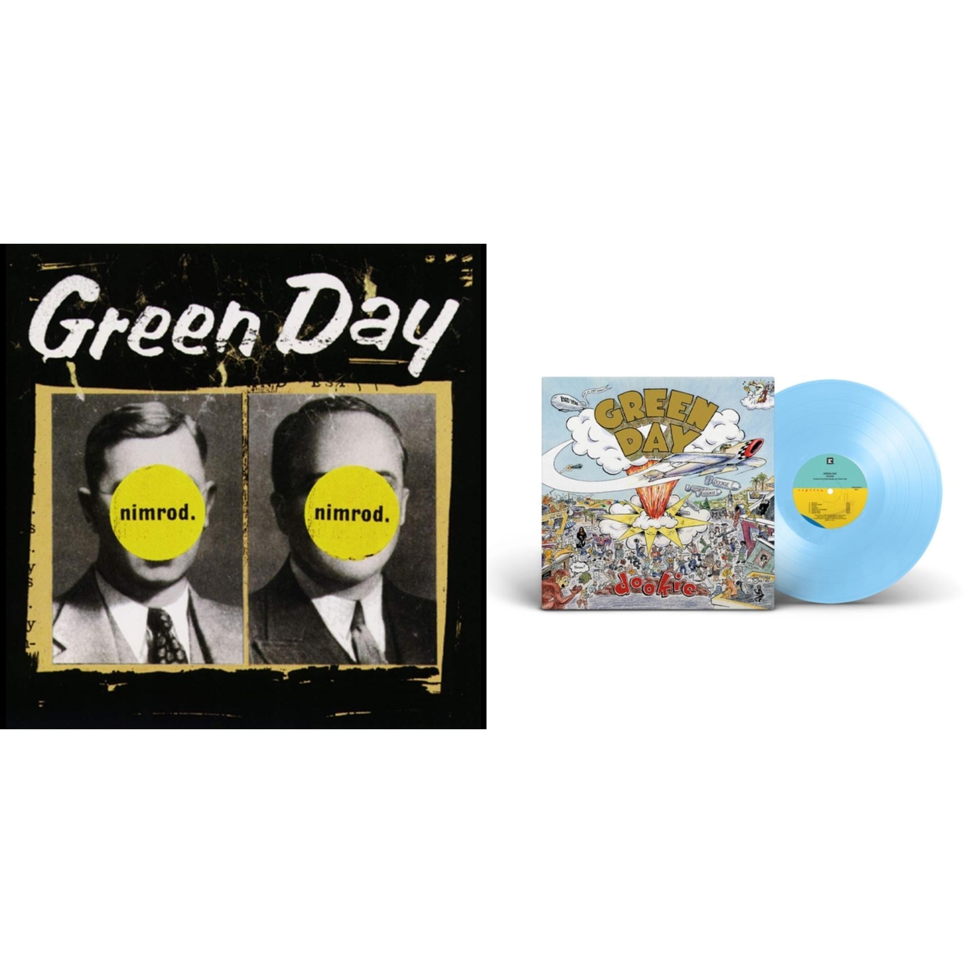Green Day - Dookie (X) (Baby Blue LP Vinyl) & Nimrod