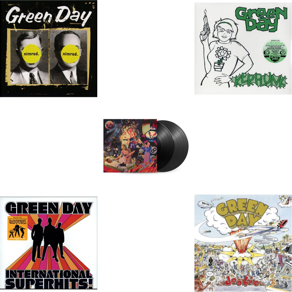 International Superhits & Insomniac (25Th Anniversary/2LP) & Nimrod & Kerplunk (120G/7Inch Single) & Dookie