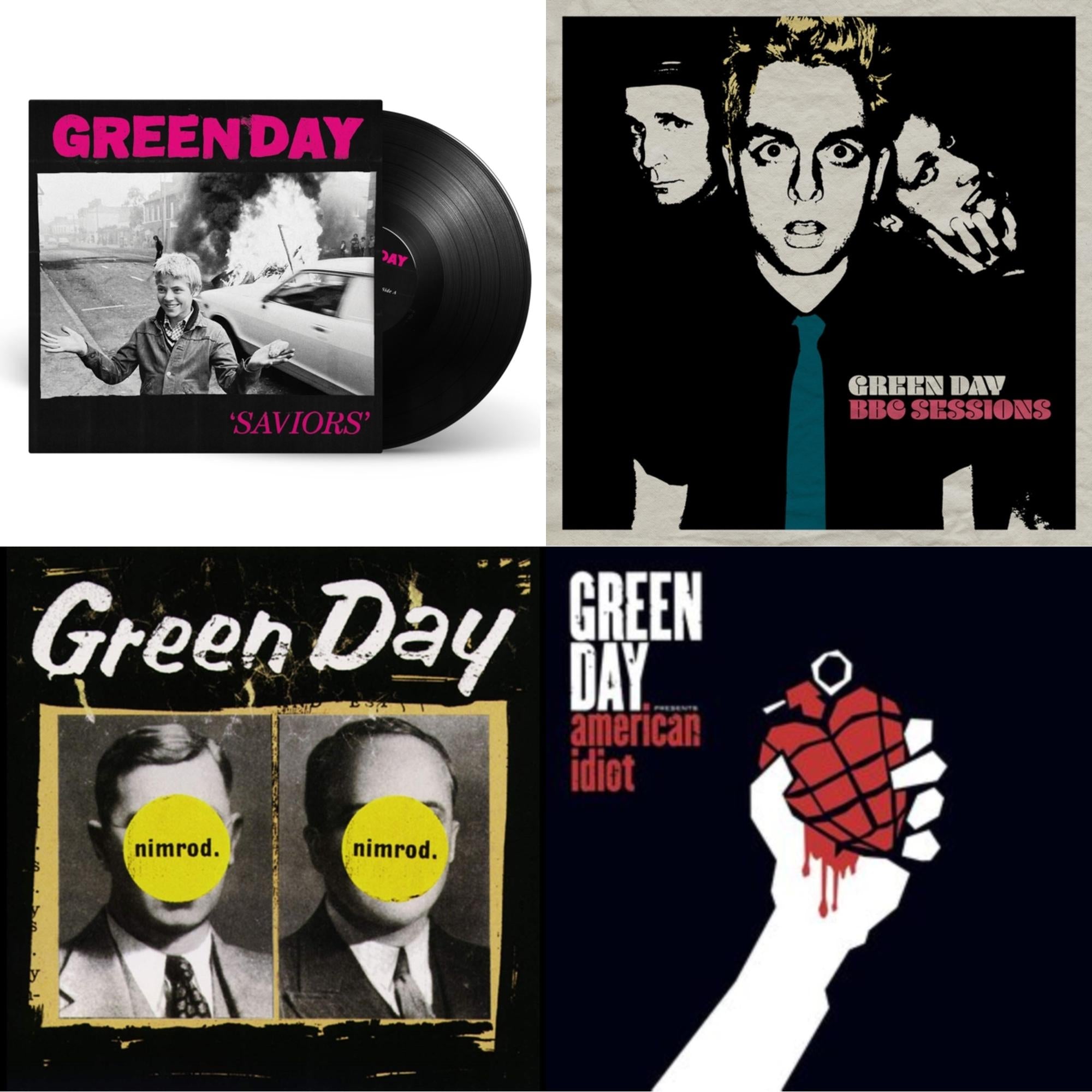 Saviors & Bbc Sessions (X) (2LP) & Nimrod & American Idiot (W/Poster)