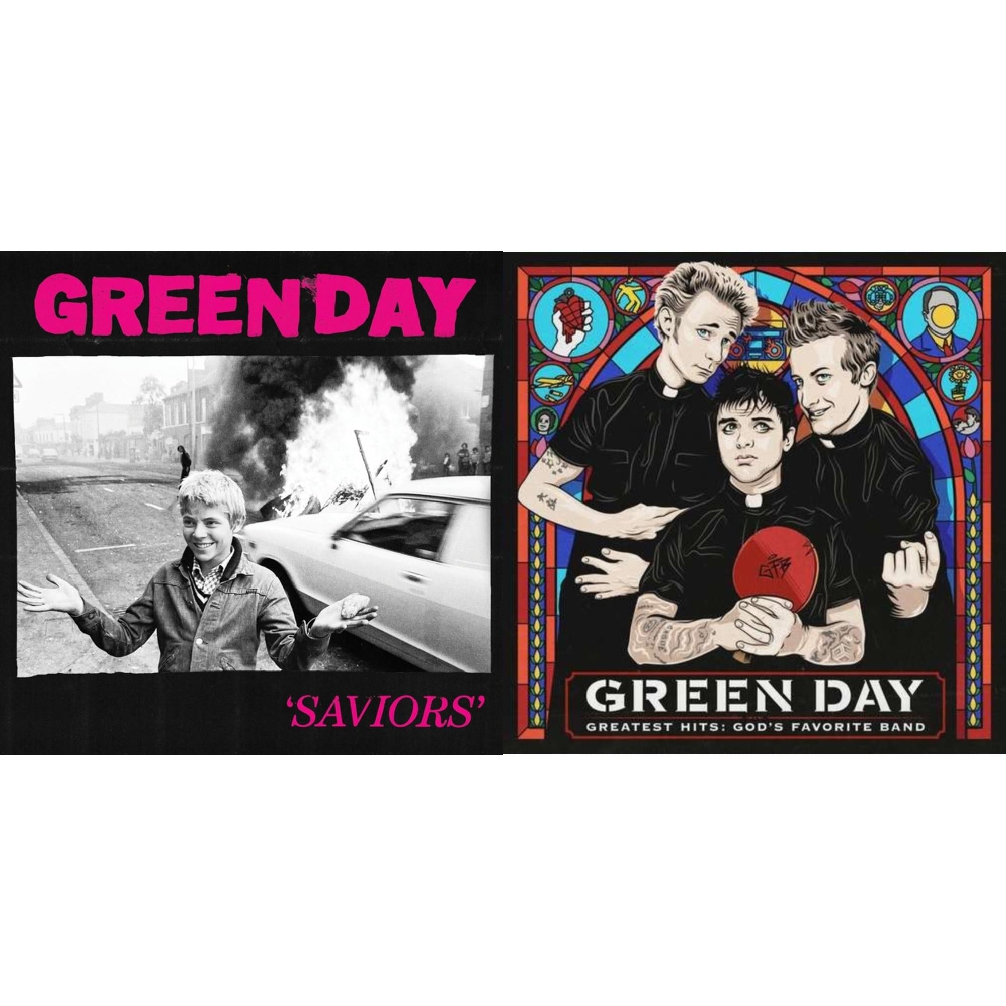 Saviors (180G/Deluxe LP Vinyl) & Greatest Hits: God's Favorite Band (X)