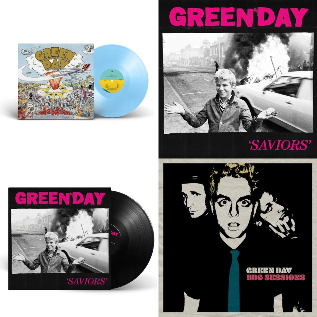 Dookie (X) (Baby Blue LP Vinyl) & Saviors (180G/Deluxe LP Vinyl) & Saviors & Bbc Sessions (X) (2LP)