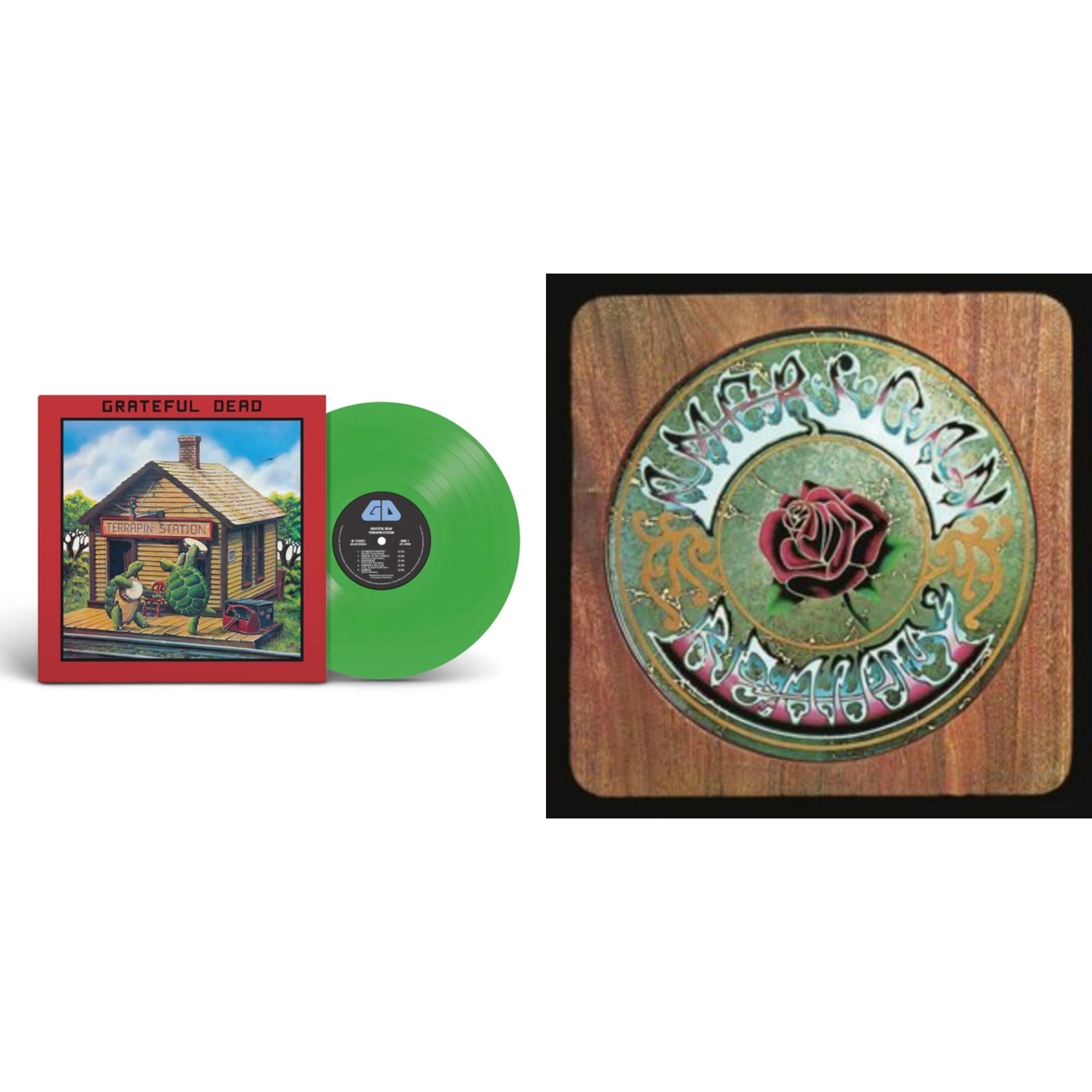 Terrapin Station (Emerald Green LP Vinyl) (Syeor) & American Beauty