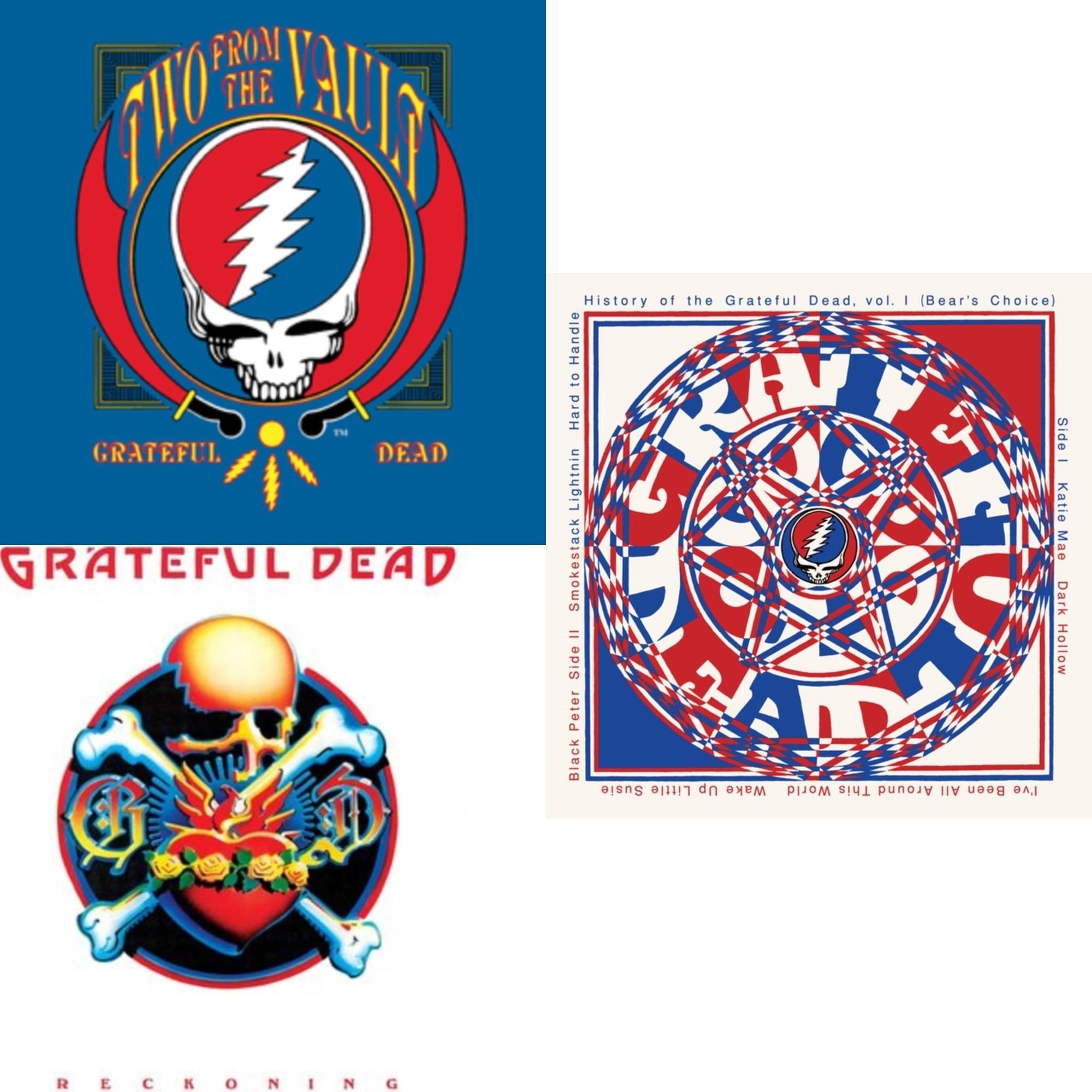 Grateful Dead - Two From The Vault & Reckoning (2LP) & History Of The Grateful Dead Vol. 1