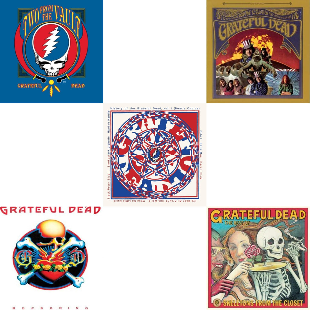 Reckoning (2LP) & History Of The Grateful Dead Vol. 1 & Grateful Dead & Skeletons From The Closet: The Best Of Grateful Dead & Two From The Vault