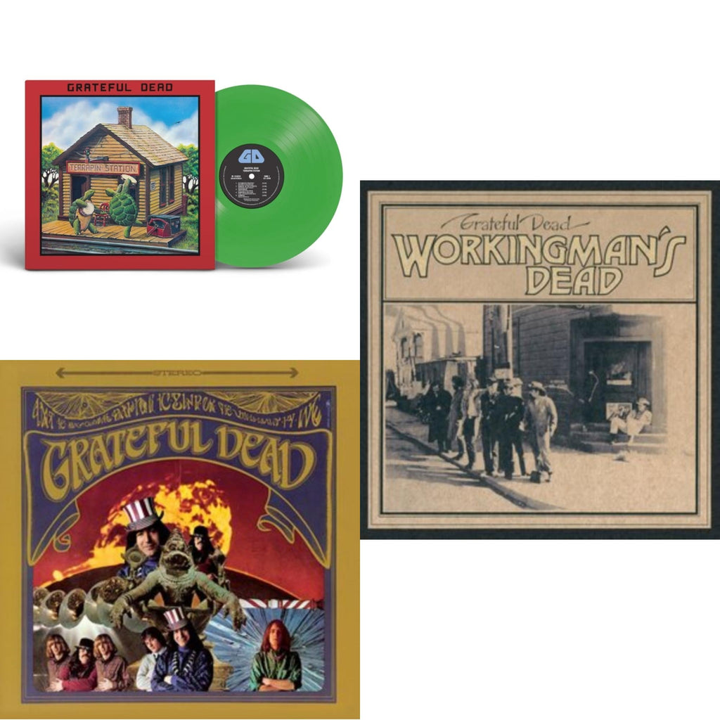 Terrapin Station (Emerald Green LP Vinyl) (Syeor) & Grateful Dead & Workingman's Dead (180G)