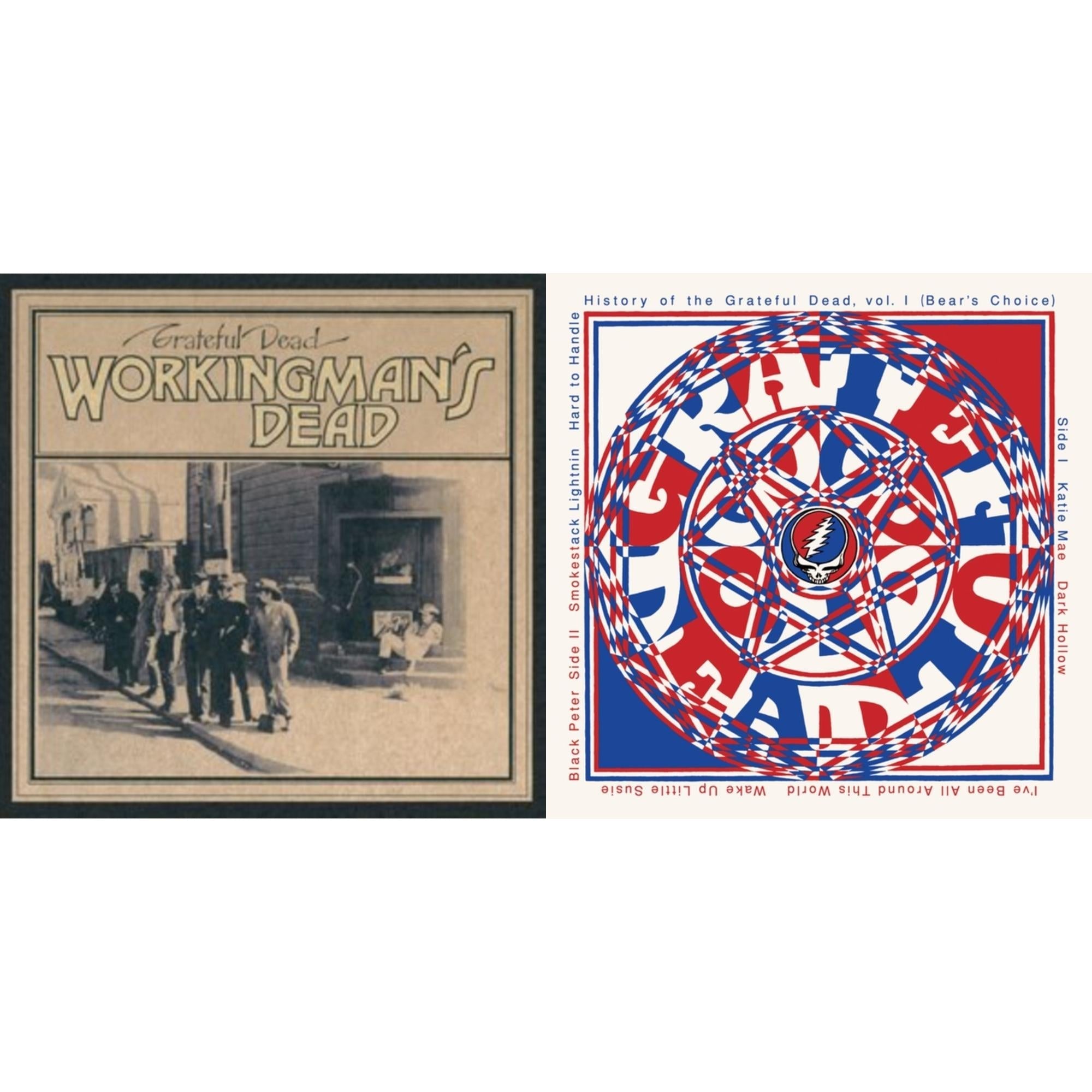 Grateful Dead - History Of The Grateful Dead Vol. 1 & Workingman's Dead (180G) - LP Vinyl Bundle