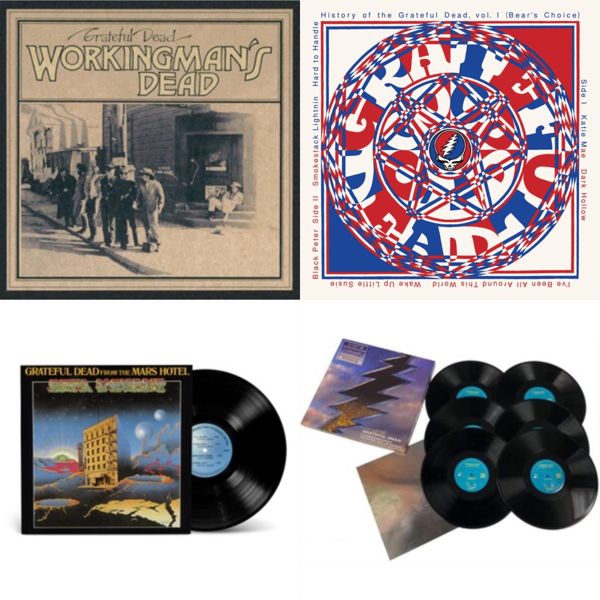 From The Mars Hotel (50Th Anniversary/Remaster) & History Of The Grateful Dead Vol. 1 & Workingman's Dead (180G) & Dick’S Picks Vol. 19: 10/19/73 Oklahoma City Fairgrounds Arena, Oklahoma City, Ok (Limited/180G/6LP)