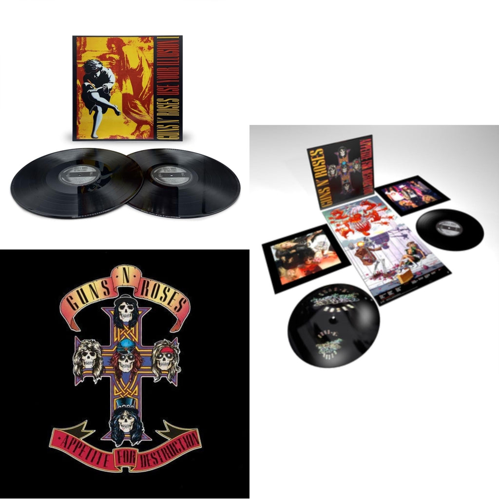 Guns N' Roses - Use Your Illusion I (X) (2LP) & Appetite For Destruction & Appetite For Destruction (2LP)
