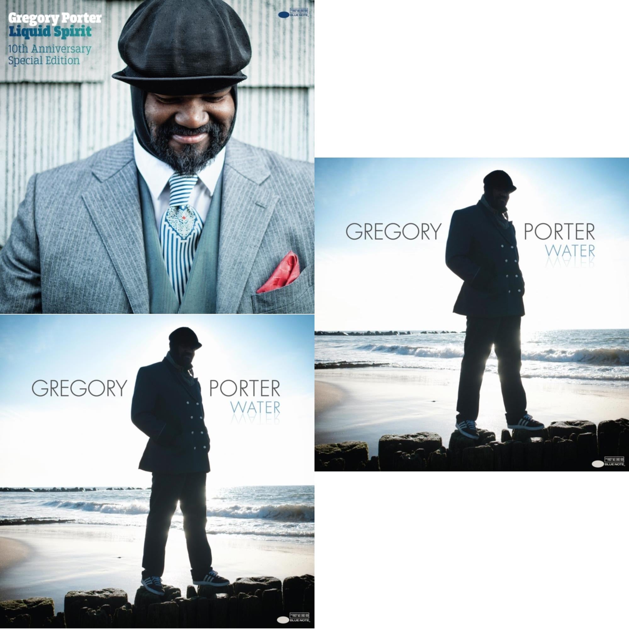 Gregory Porter - Liquid Spirit (10Th Anniversary Edition) (3LP) & Water (Clear Vinyl/2LP) & Water (2LP)