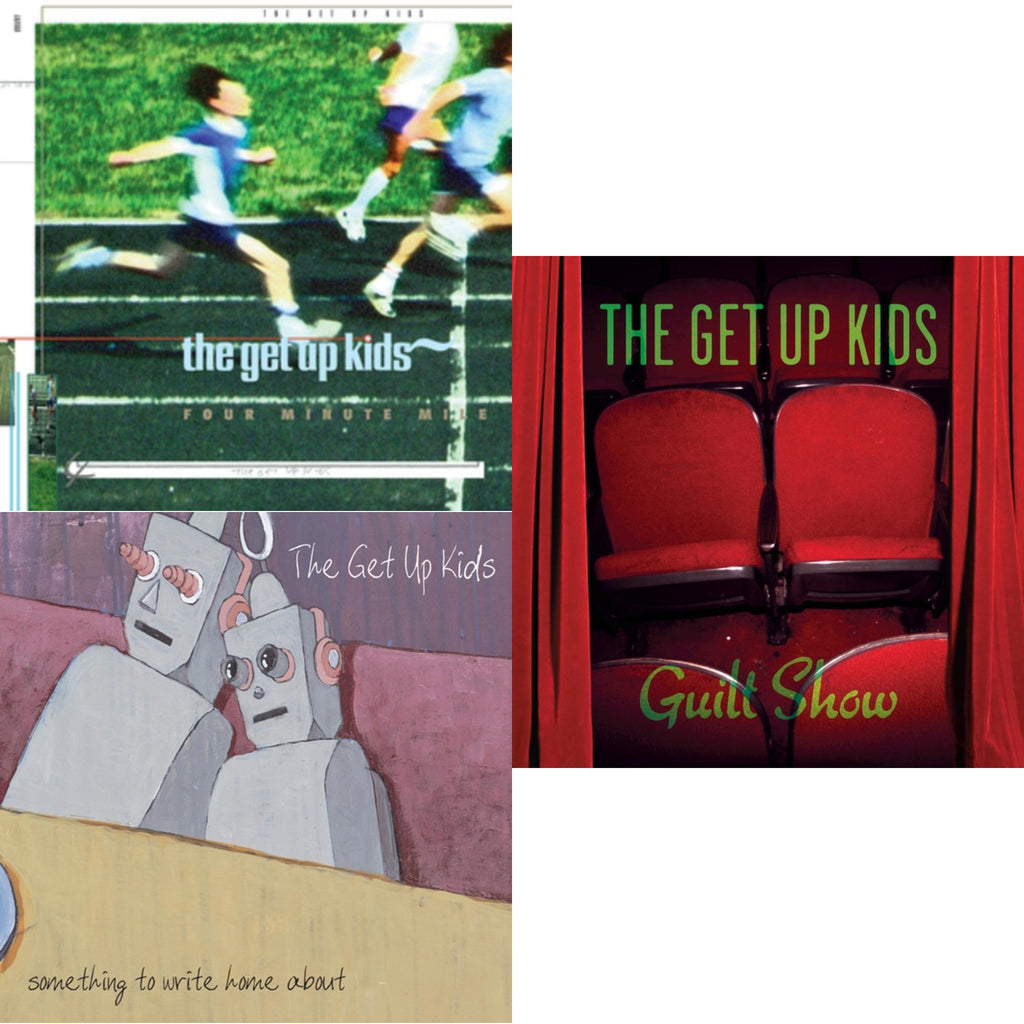 Guilt Show (Coke Bottle Clear With Red Splatter LP Vinyl/Limited Edition) & Four Minute Mile & Something To Write Home About