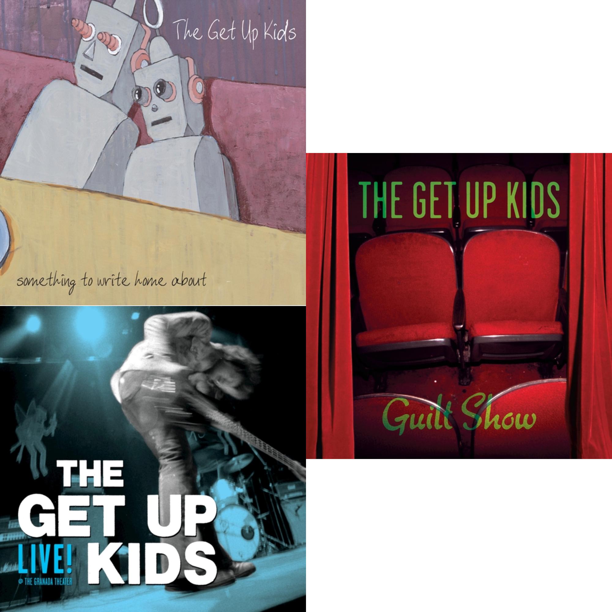 Get Up Kids - Something To Write Home About & Live @ The Granada Theater (Limited/2LP) & Guilt Show (Coke Bottle Clear With Red Splatter LP Vinyl/Limited Edition)