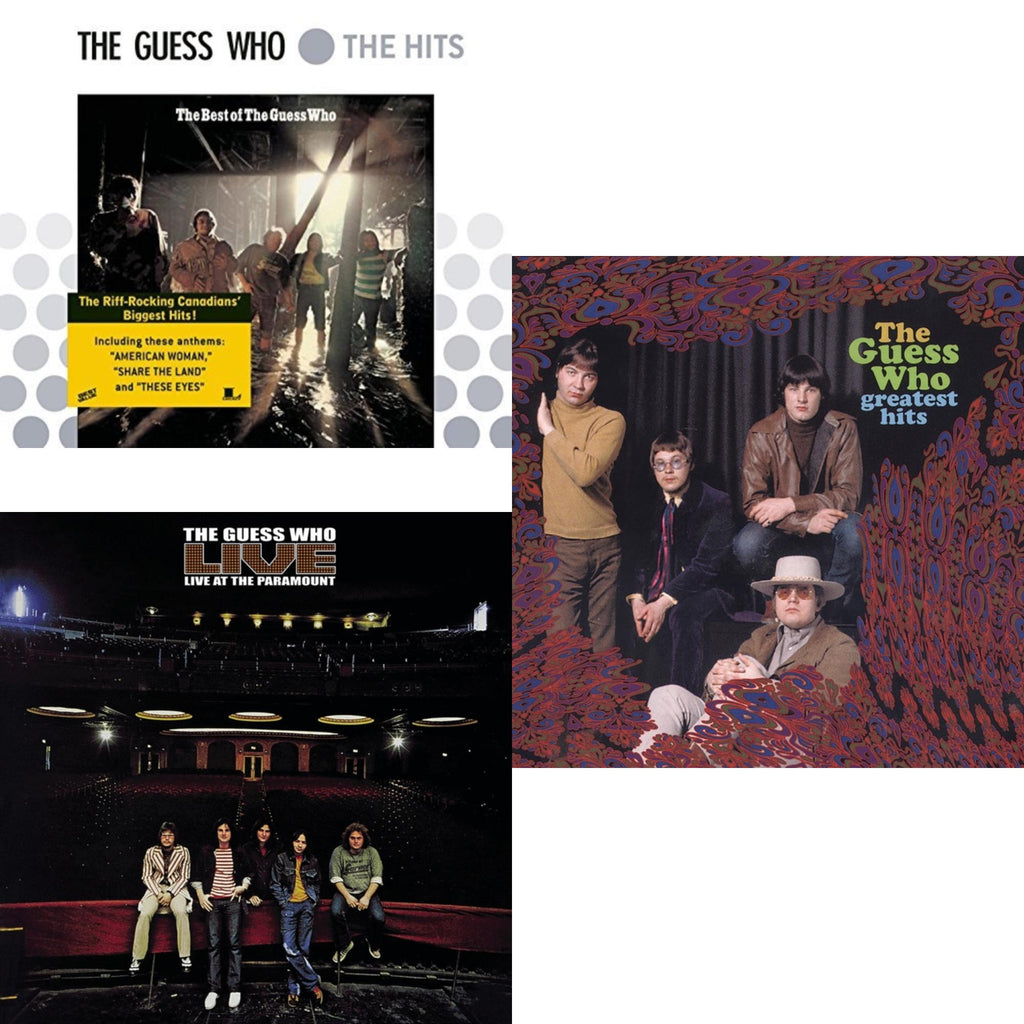 Best Of Guess Who & Live At The Paramount & Greatest Hits