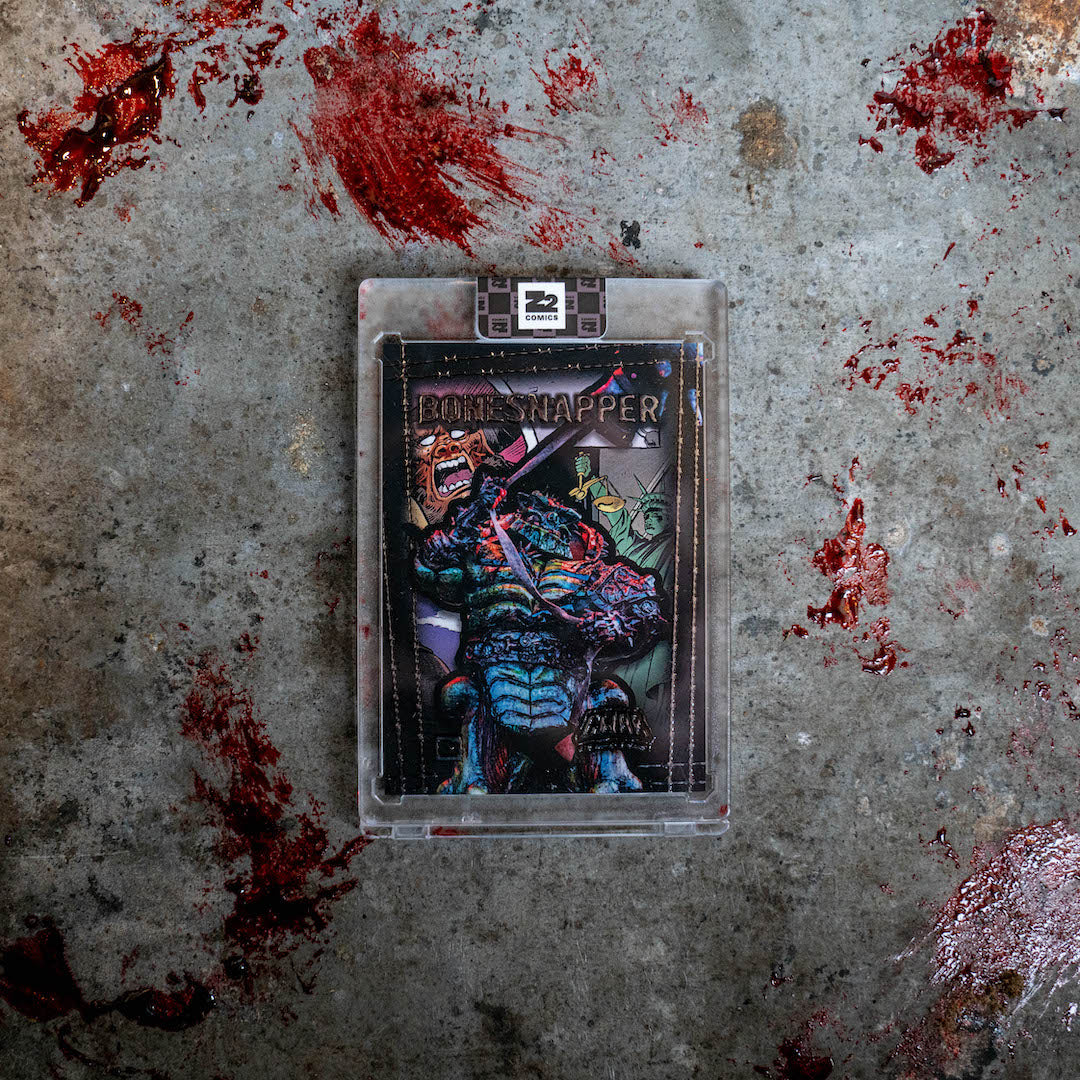 GWAR Trading Card - Bonesnapper - Numbered to 99