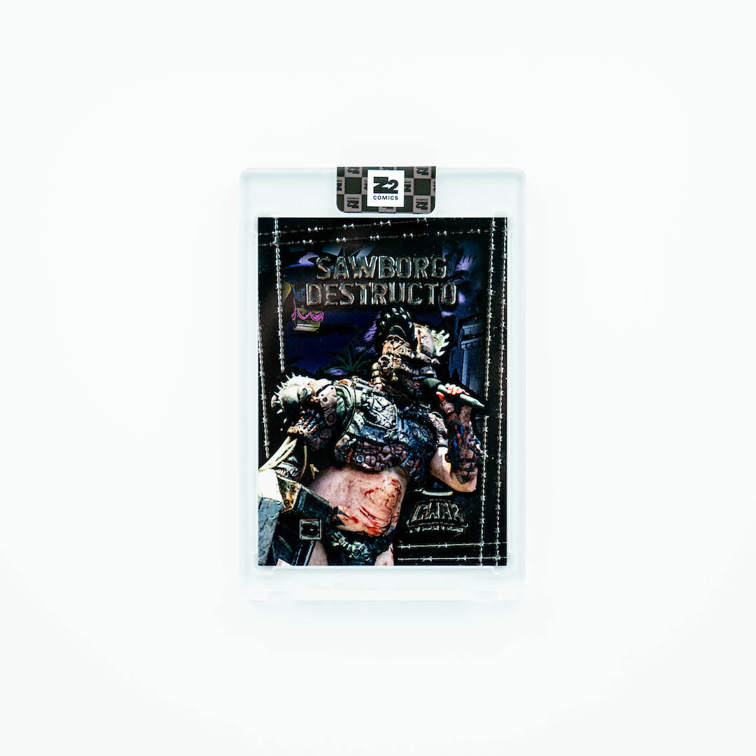 GWAR Trading Card - Sawborg Destructo - Numbered to 99