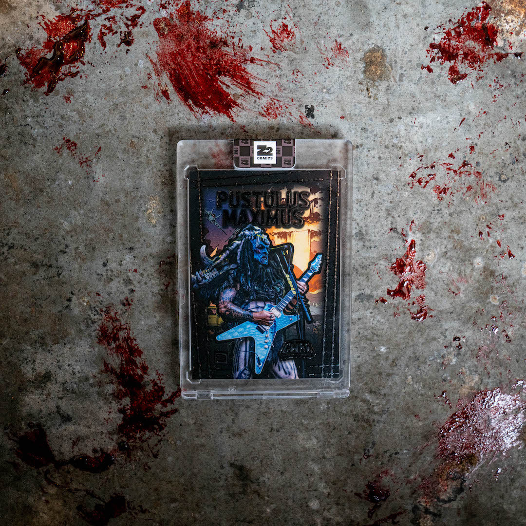 GWAR Trading Card - Pustulus Maximus - Numbered to 99
