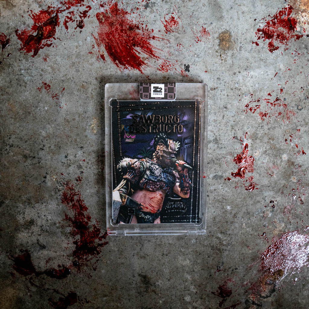 GWAR Trading Card - Sawborg Destructo - Numbered to 99