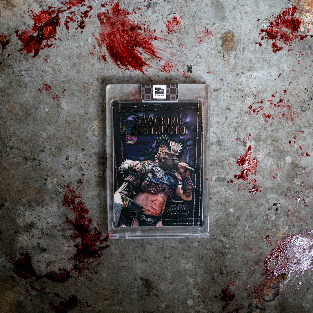GWAR Trading Card - Sawborg Destructo - Numbered to 99