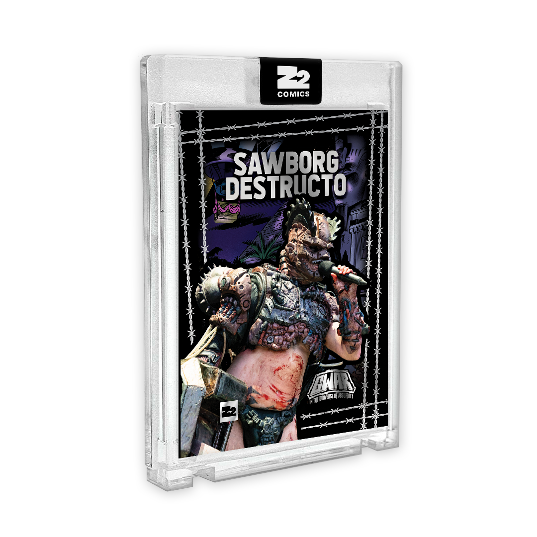 GWAR Trading Card - Sawborg Destructo - Numbered to 99