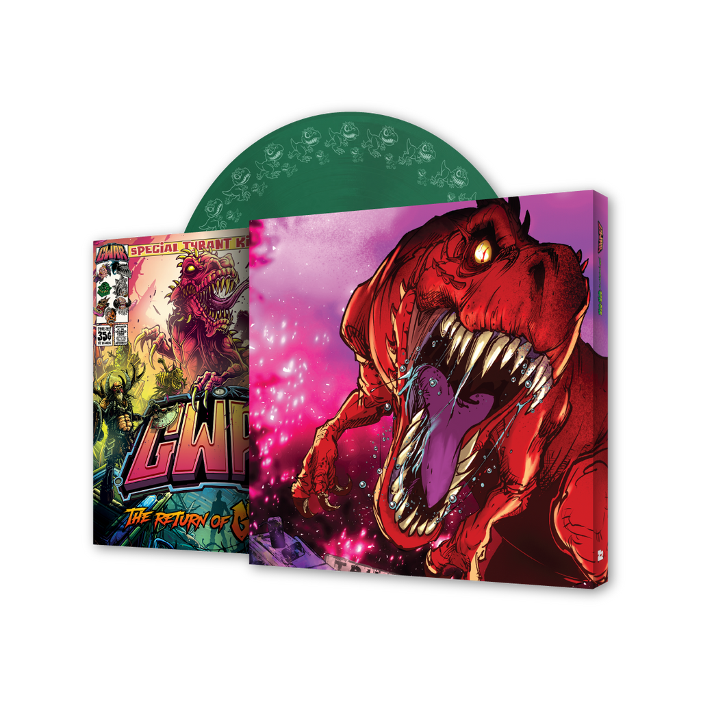 GWAR The Return of Gor Gor Deluxe Comic Book + Vinyl LP (Limited Edition Evergreen) Vinyl Record