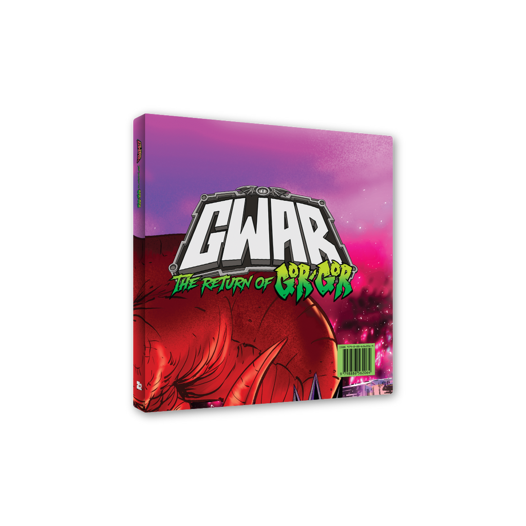 GWAR The Return of Gor Gor Deluxe Comic Book + Vinyl LP (Limited Edition Evergreen) Vinyl Record