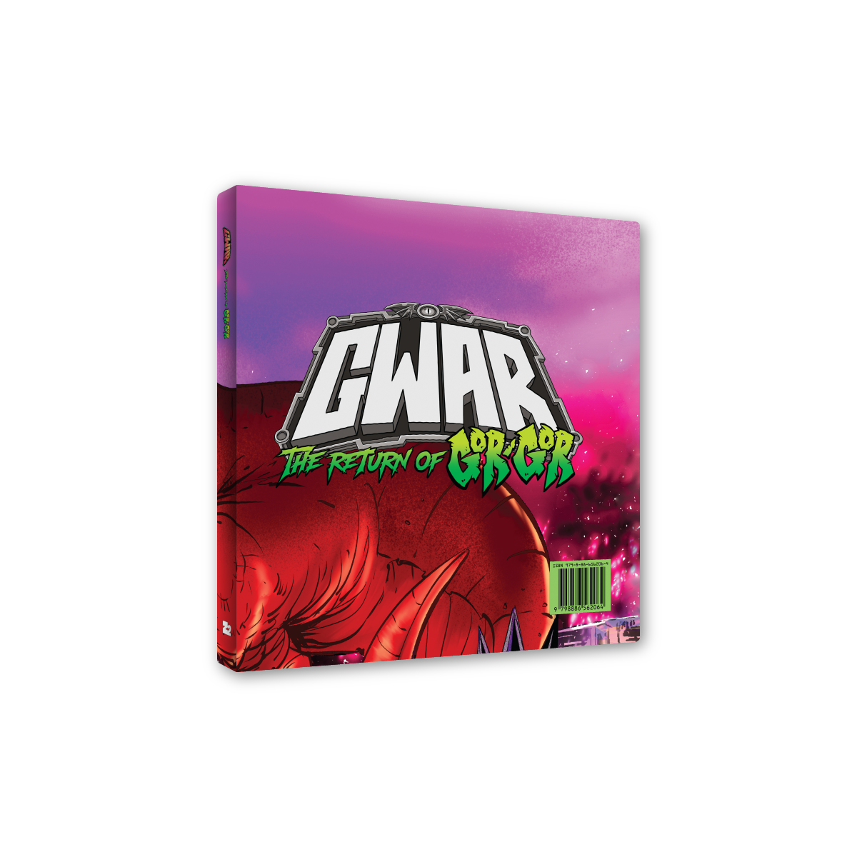 GWAR The Return of Gor Gor Deluxe Comic Book + Vinyl LP (Limited Edition Evergreen) Vinyl Record