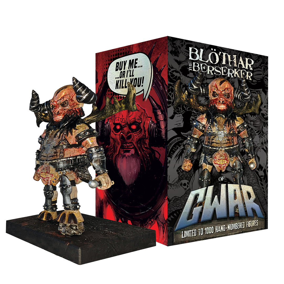 GWAR Blothar the Beserker Bobblehead