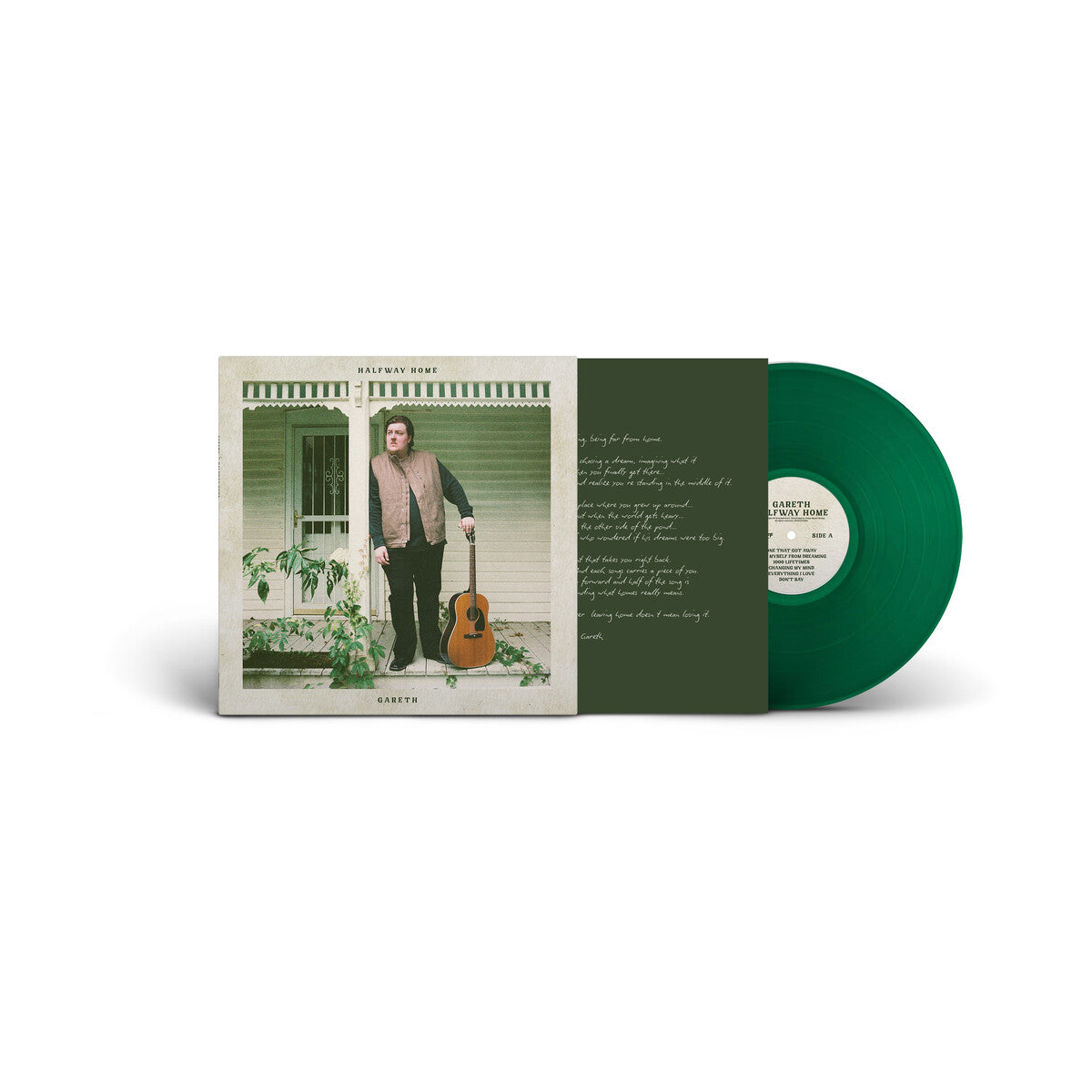 Gareth – Halfway Home (Green LP Vinyl) Vinyl Record