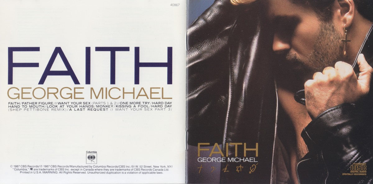 George Michael – Faith Music CD