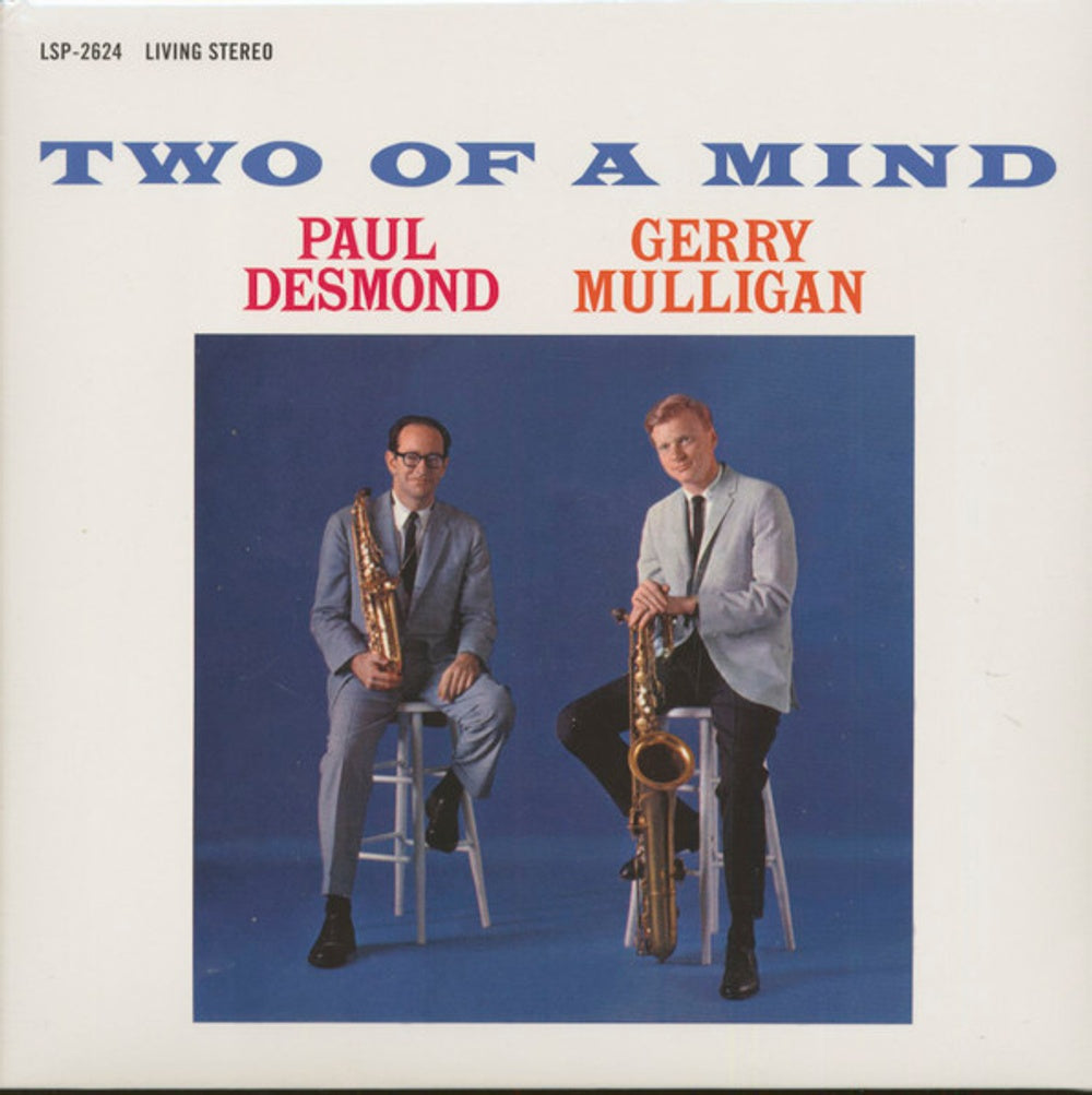 Gerry Mulligan & Paul Desmond – Two Of A Mind (LP Vinyl) Vinyl Record