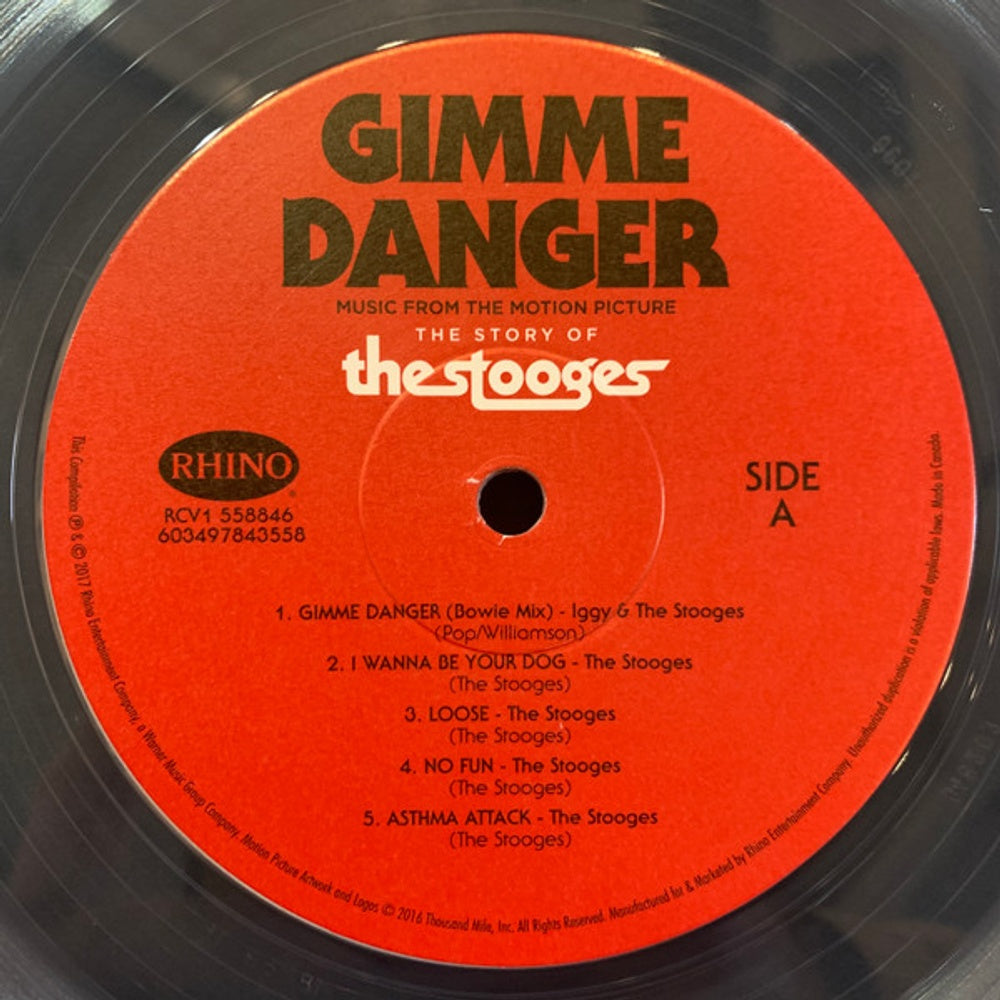 Gimme Danger - Music From The Motion Picture (LP Vinyl) Vinyl Record