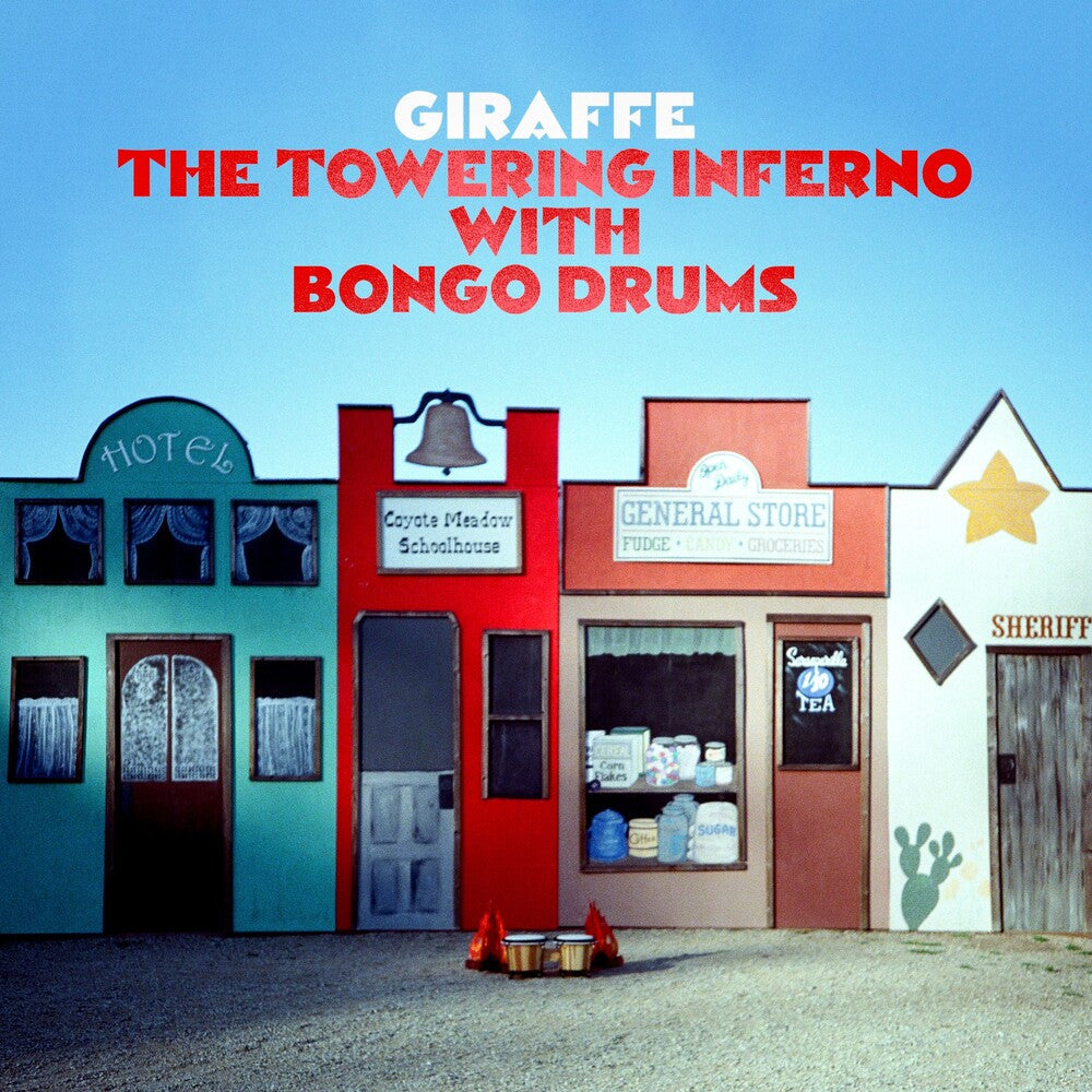 Giraffe – The Towering Inferno With Bongo Drums (Red LP Vinyl) Vinyl Record